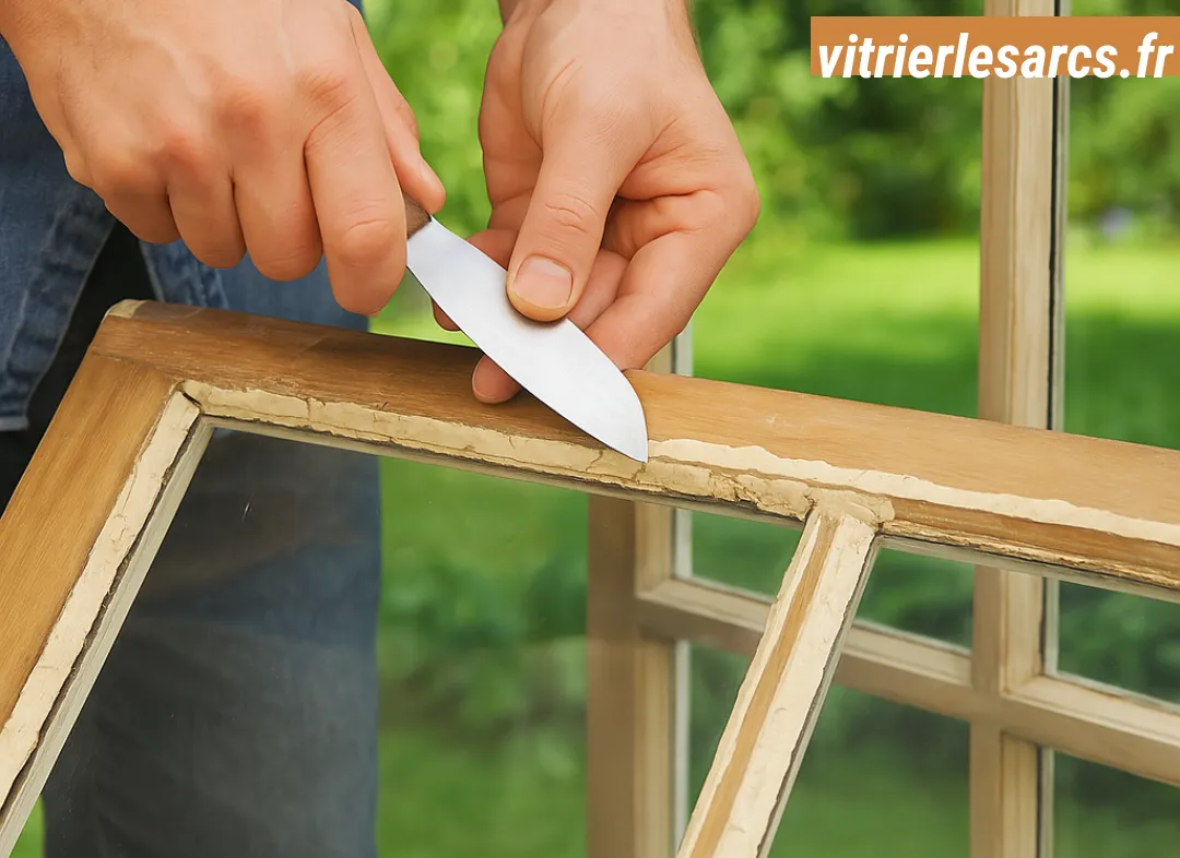 Remplacement de simple vitrage Les Arcs
